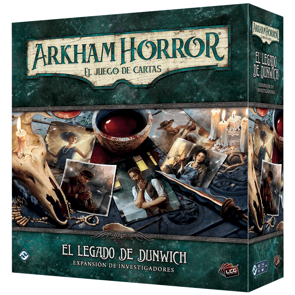 El legado de dunwich Arkham Horror el juego de cartas LCG