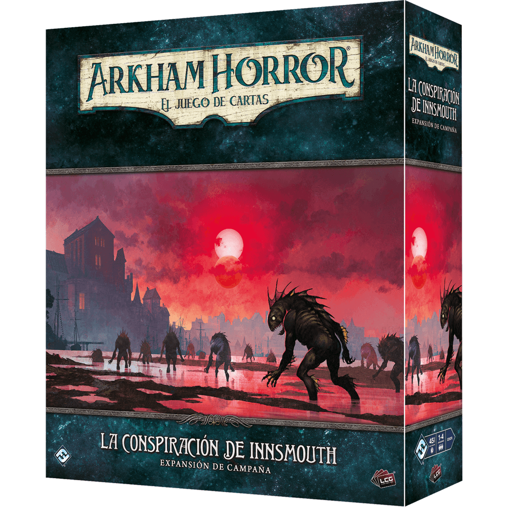 Arkham Horror LCG: La Conspiración de Innsmouth – Expansión de Campaña | El Juego de Cartas