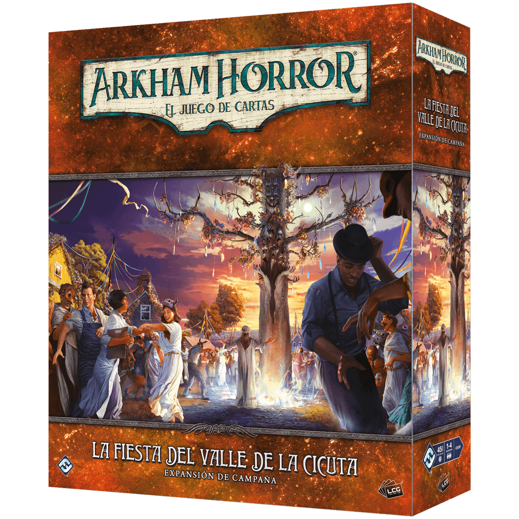 Arkham Horror LCG La fiesta del valle de la cicuta expansión campaña