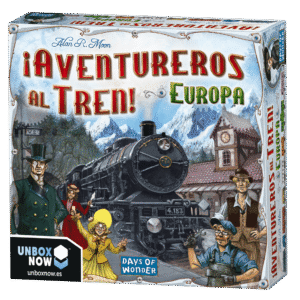 ¡Aventureros al Tren! Europa, juego de mesa de estrategia ferroviaria y construcción de rutas por Europa