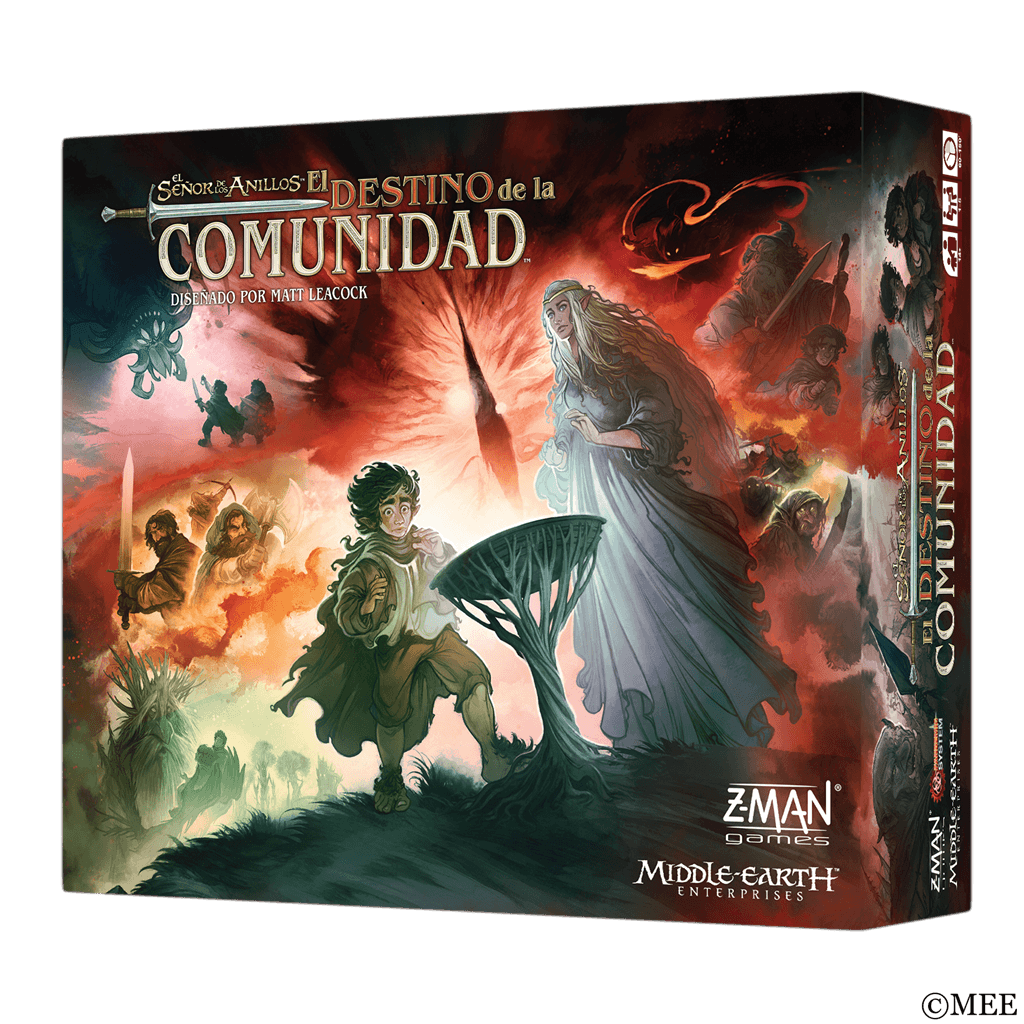 El señor de los anillos Juego de mesa El destino de la comunidad