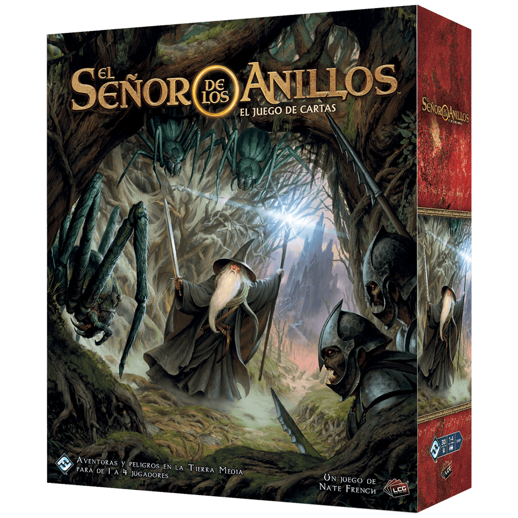 Juego de mesa El señor de los anillos el juego de cartas