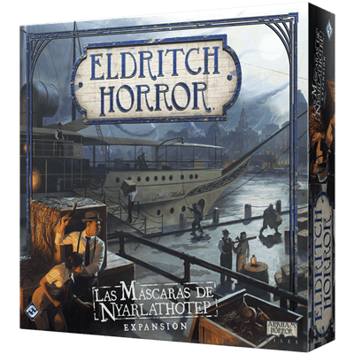 Juego de mesa Eldritch Horror Las máscaras de Nyarlathotep