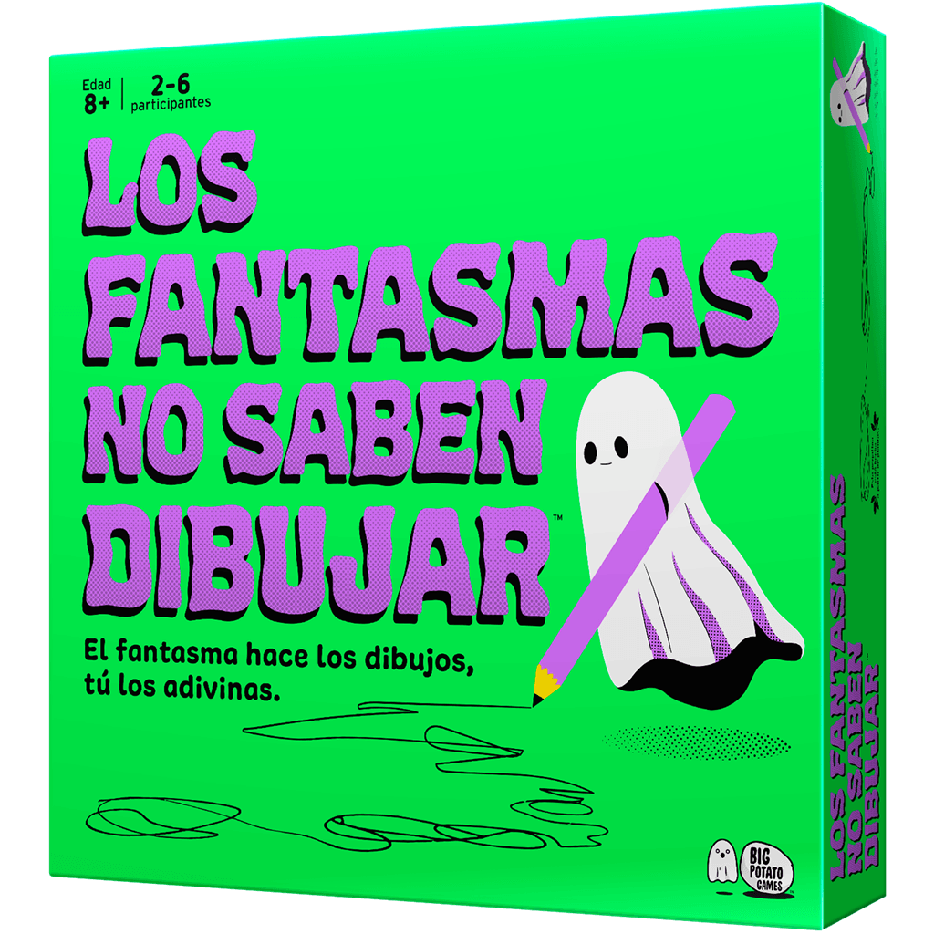 Los fantasmas no saben dibujar juego de mesa