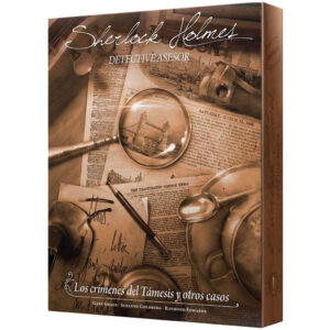 Sherlock Holmes: Los crímenes del Támesis, juego de mesa de investigación y deducción.