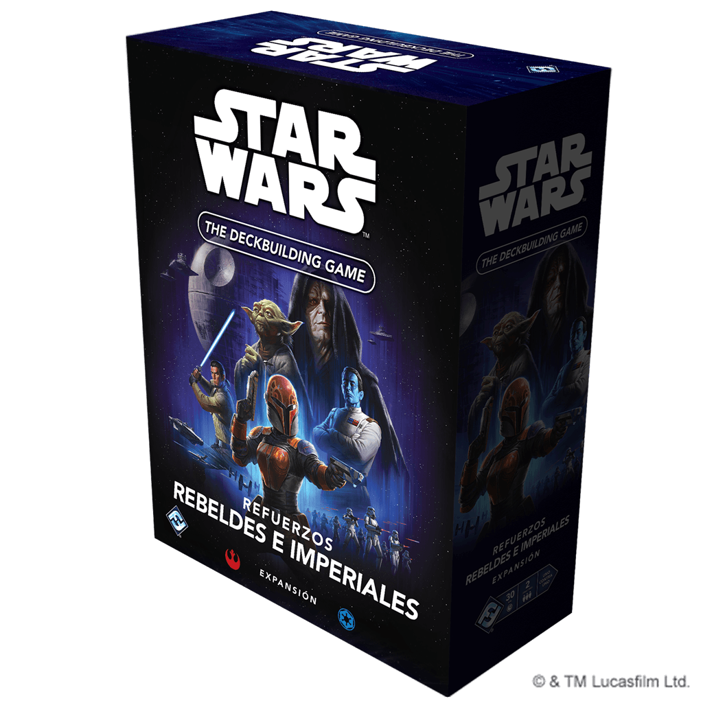 Star Wars: Deckbuilding Game Rebeldes e Imperiales, juego de construcción de mazos para dos jugadores