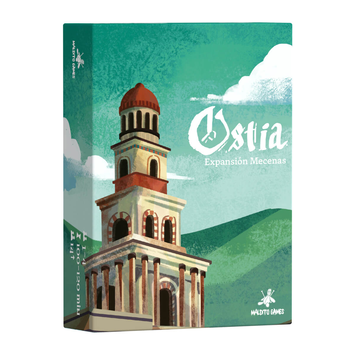 Ostia Expansión Mecenas para el juego de mesa Ostia