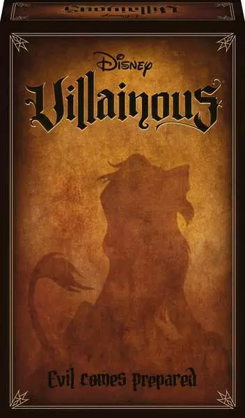Disney Villainous Evil Comes Prepared juego de mesa de Ravensburger