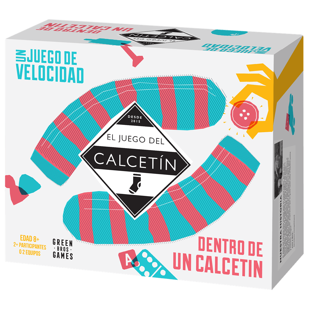 El Juego del Calcetín, juego de mesa infantil de rapidez, observación y habilidad