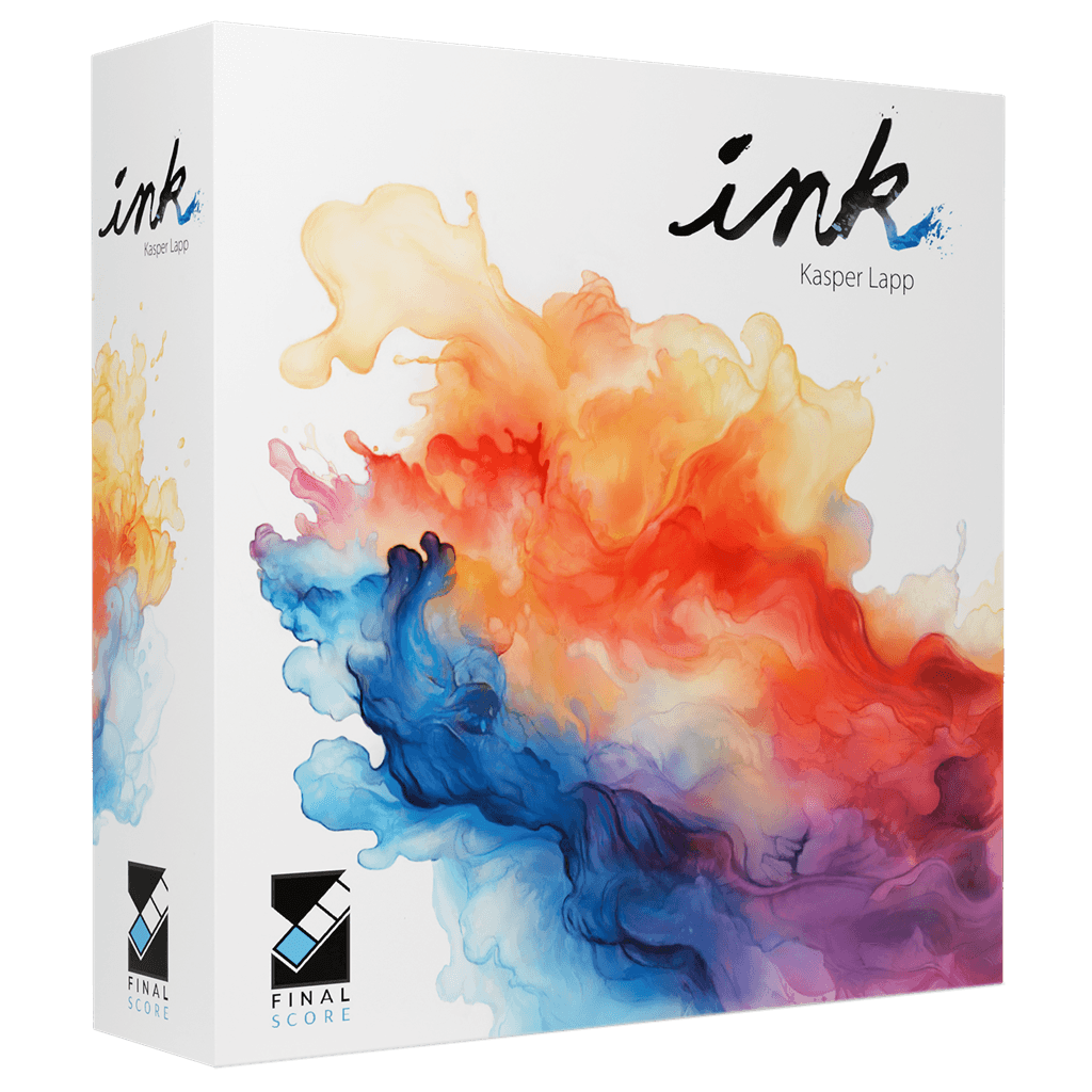 INK juego de mesa de estrategia y colocación de losetas.