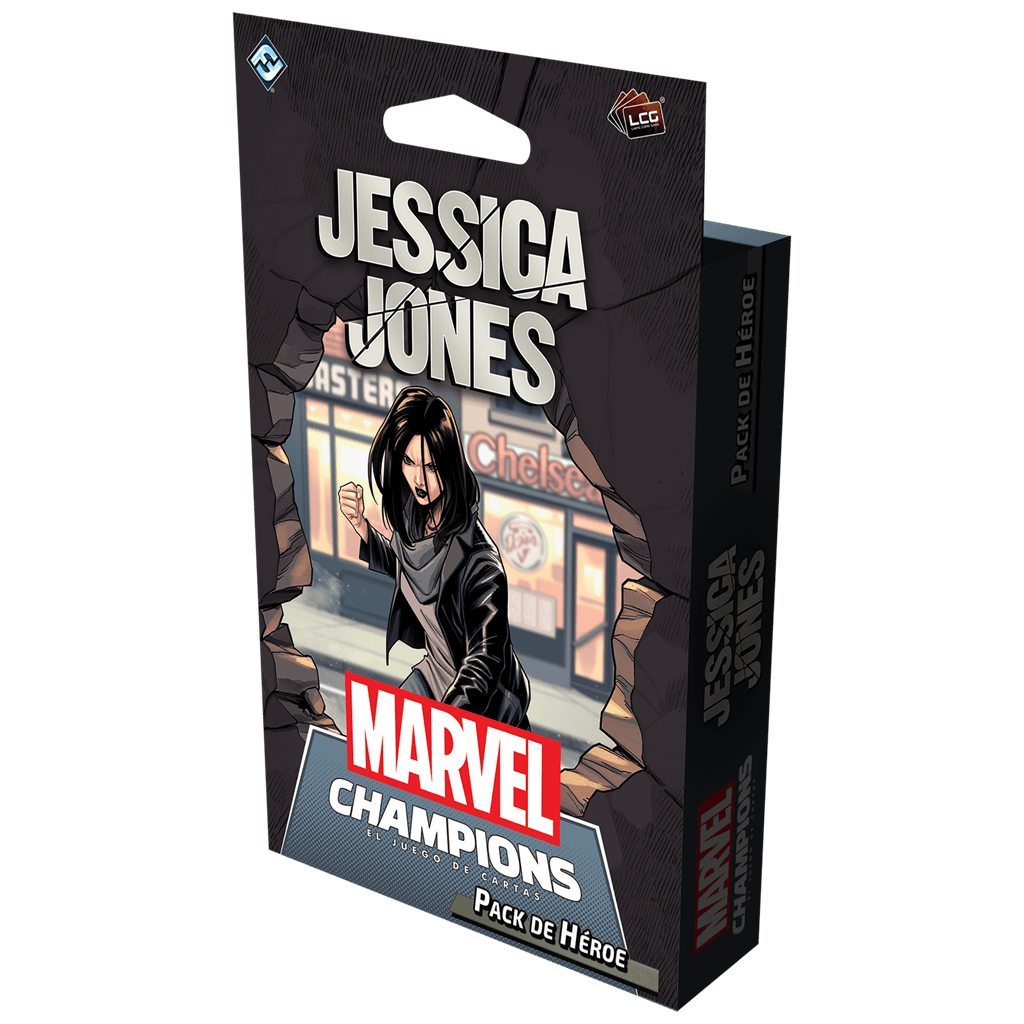 Jessica Jones para Marvel Champions: El Juego de Cartas, pack de heroína del universo Marvel.