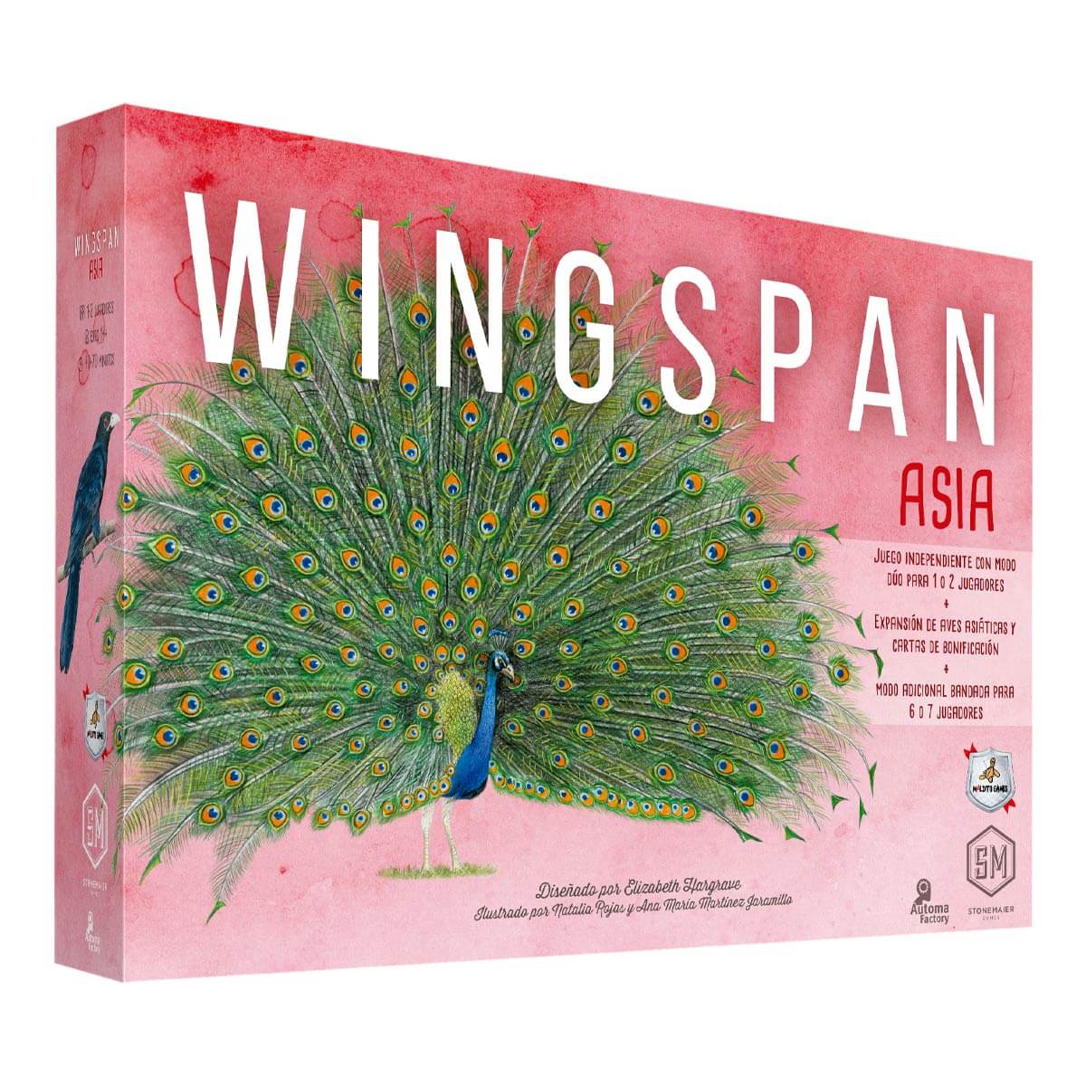 Wingspan Asia juego de mesa de Maldito Games