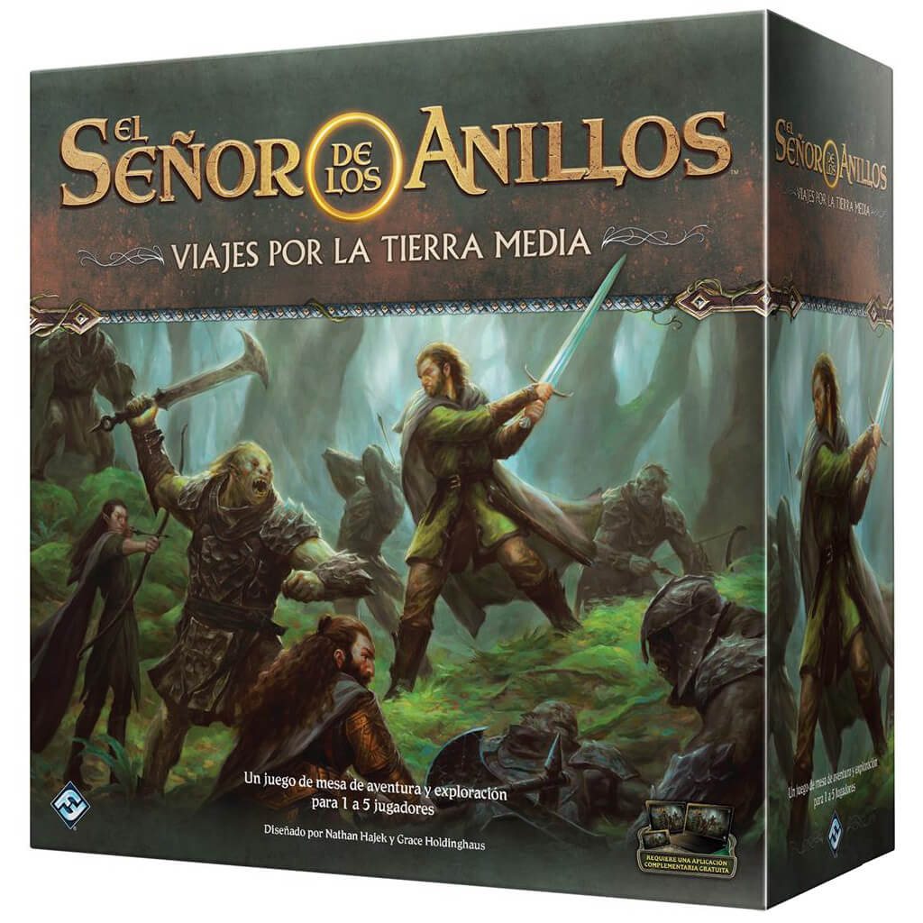El Señor de los Anillos: Viajes por la Tierra Media juego de mesa cooperativo de aventuras